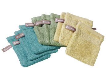 MAXI-SET 9 Kleine Waschlappen