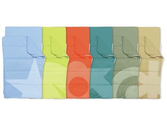 6 BETTDECKE/SPANNBETTUCH 2 in 1 60 x 120 cm