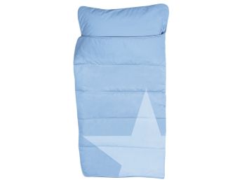 SAC DE COUCHAGE avec poche pour oreiller + DRAP-HOUSSE JERSEY