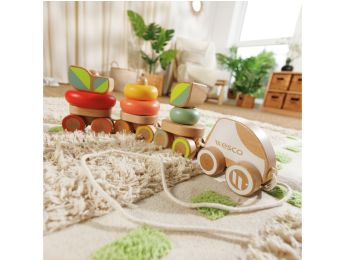TRAIN EN BOIS Les couleurs