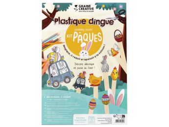 KREATIVES „VERRÜCKTES“ PLASTIK-SET OSTERN