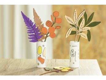 HOLZBLUMEN ZUM DEKORIEREN