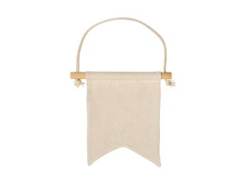 FANION EN TISSU À DÉCORER