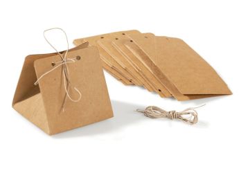 GESCHENKSCHACHTELN AUS KRAFTPAPIER ZUM DEKORIEREN