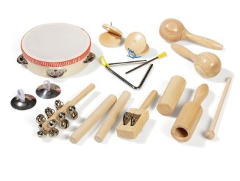 SET DE 10 INSTRUMENTS DE PERCUSSION