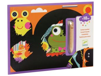 CARTES À GRATTER DES TOUT-PETITS C'est rigolo !