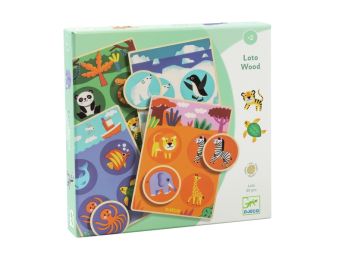 Animals WOODEN BINGO