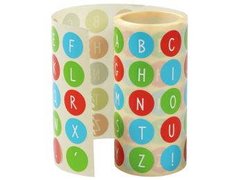 GOMMETTES Alphabet majuscule