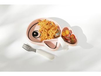 ASSIETTE ANTIDÉRAPANTE 3 compartiments Poisson