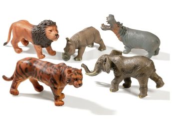 RIESIGE FIGUREN TIERE DER SAVANNE