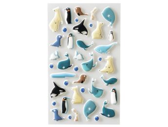 GOMMETTES RELIEF 3D Banquise