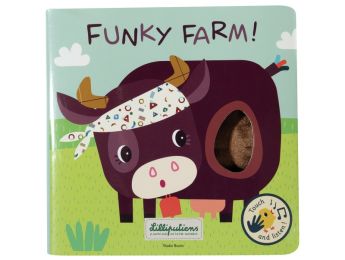 LIVRE TACTILE ET SONORE Funky farm !