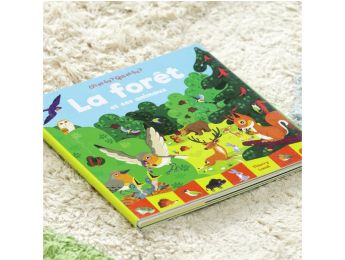 LIVRE ACCORDÉON OÙ ES-TU ? QUI ES-TU ? La forêt et ses animaux