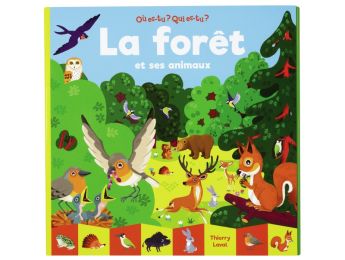 LIVRE ACCORDÉON OÙ ES-TU ? QUI ES-TU ? La forêt et ses animaux