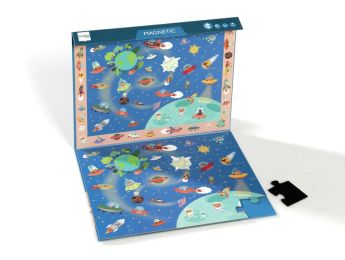 MAGNETISCHES PUZZLE Weltraum
