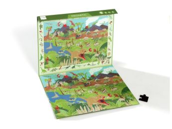 MAGNETISCHES PUZZLE Dinosaurier