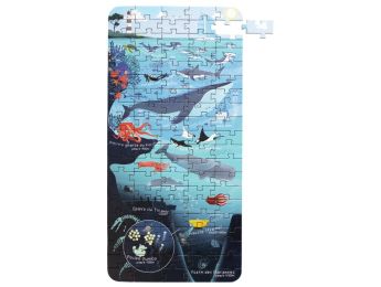PUZZLE 100 TEILE Die Meereswelt