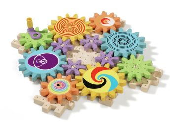 JEU ENGRENAGES ÉCO-CONÇUS 38 pièces