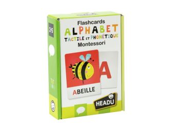 ALPHABET TACTILE ET PHONÉTIQUE MONTESSORI