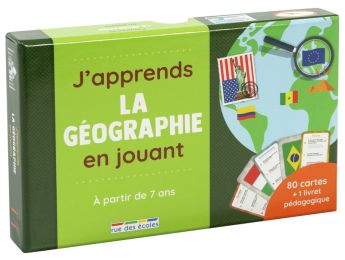 JEU ÉDUCATIF J'apprends la géographie en jouant