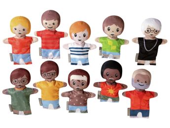 MAXI LOT MARIONNETTES FAMILLES