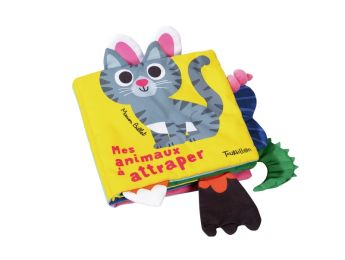 LIVRE D'ÉVEIL BÉBÉ Mes animaux à attraper