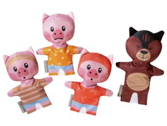 MARIONNETTES CONTE Les Trois Petits cochons