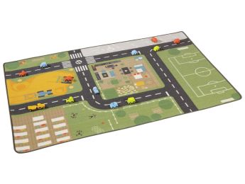 VERKEHRSTEPPICH Stadt Set und 13 Fahrzeuge