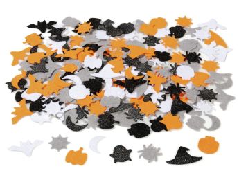 GOMMETTES EN FEUTRINE PAILLETÉE Halloween