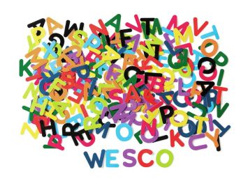 STICKERTJES Hoofdletters