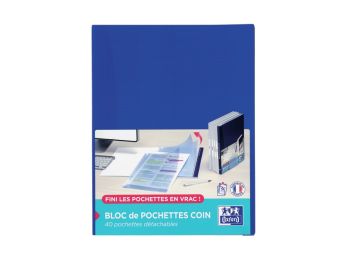 BLOC DE 40 POCHETTES COIN