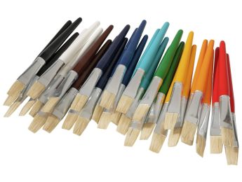 BROSSES À MANCHE EXTRA-LARGE plates