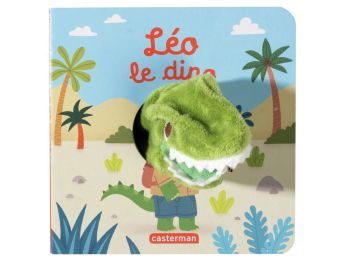 LIVRE-MARIONNETTE Léo le dino