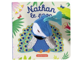 LIVRE-MARIONNETTE Nathan le paon