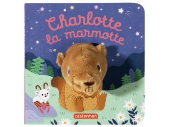 LIVRE-MARIONNETTE Charlotte la marmotte