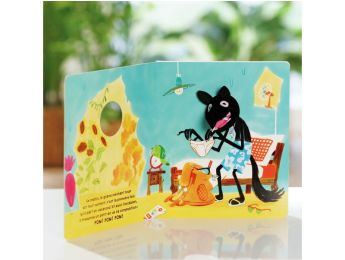 LIVRE-MARIONNETTE Les vacances de grand méchant loup