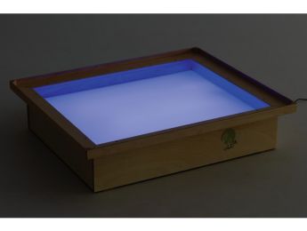 BAC À SABLE LUMINEUX AVEC CADRE DE RANGEMENT
