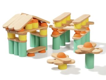 JEU DE CONSTRUCTION OPPI Stix 108 pièces