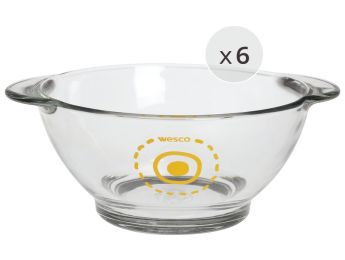 VAISSELLE VERRE TREMPÉ PEPSYCOLOR Bols à oreilles