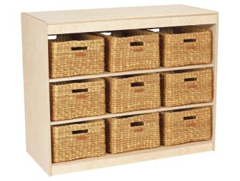 STAURAUMMÖBEL BABI Up H. 83 cm 9 Körbe - 2 Regalbretter