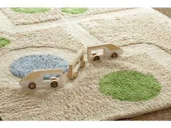 TAPIS COTON TOUDOUX Paysage