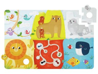 PUZZLE GÉANT Les animaux