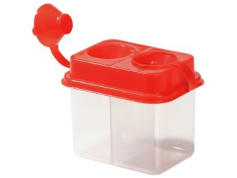 ANTIKNOEIPOT MET TWEE VAKKEN