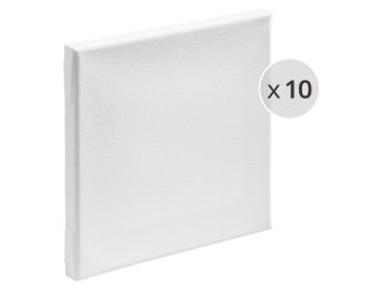 MAXI SET SUPPORTI CON TELA 20 x 20 cm
