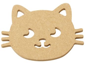 SUPPORT PLAT À DÉCORER Chat kawaïï