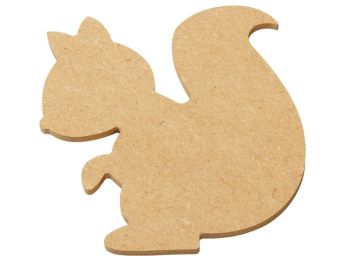 SUPPORT PLAT À DÉCORER Écureuil