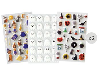 MAXISET 3D-STICKERS Halloween
