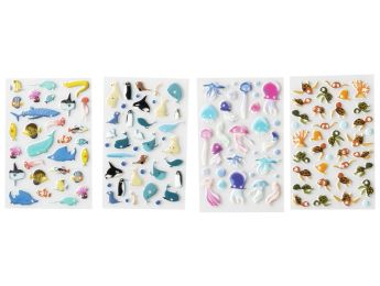 MAXI LOT GOMMETTES 3D Océan