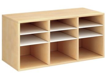 GEMELAMINEERD MEUBEL H: 51 cm - L: 105 cm 6 legplanken