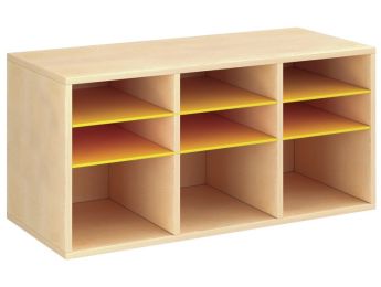 GEMELAMINEERD MEUBEL H: 51 cm - L: 105 cm 6 legplanken
